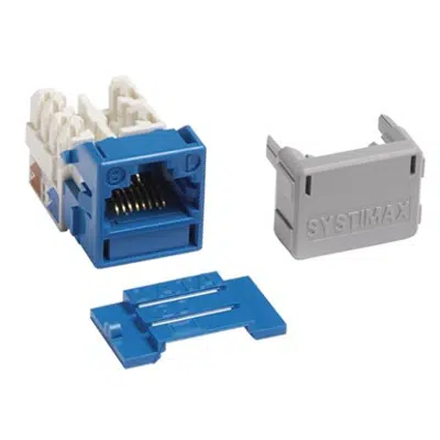 imagem para GigaSPEED X10D MGS600 Series Information Outlet, Blue - Part Number : 760092452
