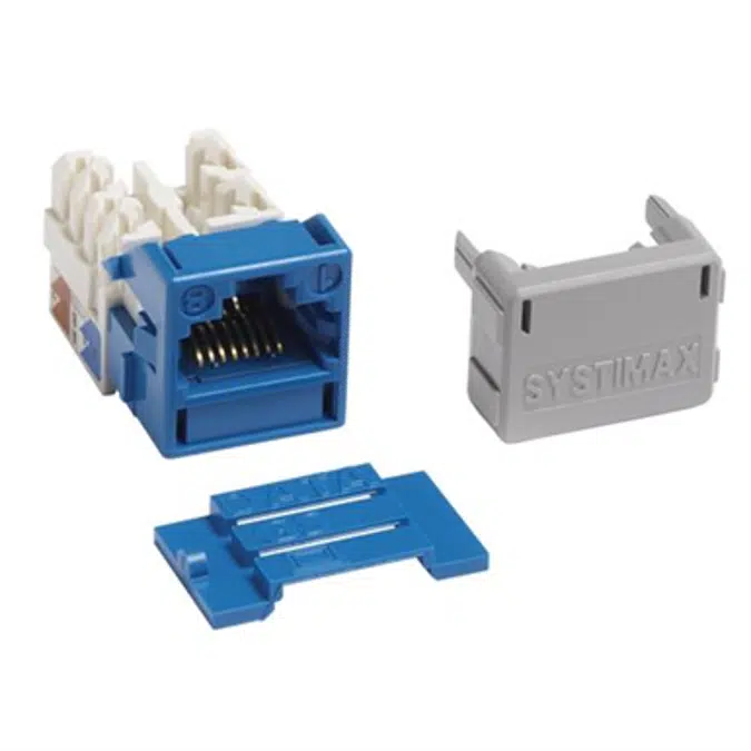 GigaSPEED X10D MGS600 Series Information Outlet, Blue - Part Number : 760092452