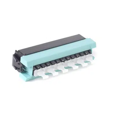 Image for SYSTIMAX 360 Distribution Panel 12 LC LazrSPEED Aqua iPatch Ready - Part Number : 760109363