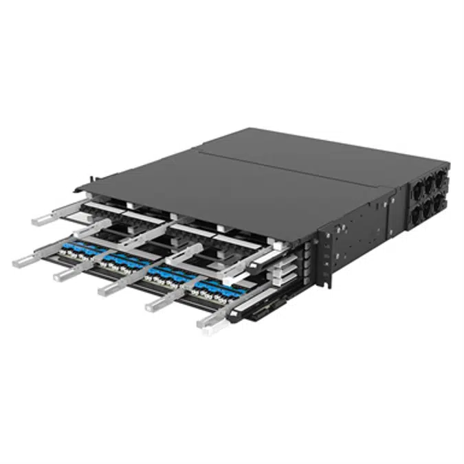 EHD-2U - SYSTIMAX® EHD 2U Sliding Tray Fiber Panel - Part Number : EHD-2U