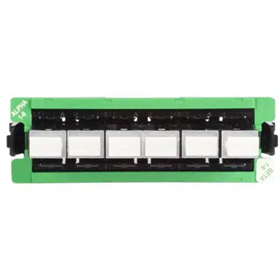 Image for SYSTIMAX 360 Distribution Panel 6 SC Angled TeraSPEED Green - Part Number : 760109769