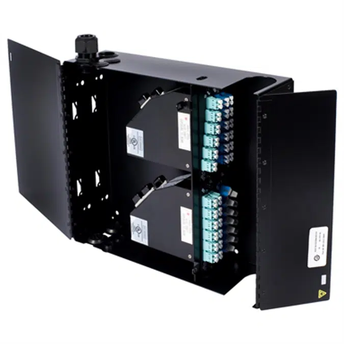 Ready Wall Mount Building Enclosure, 4P, Black - Part Number : 760147504