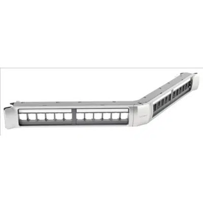 Image for SYSTIMAX 360™ GigaSPEED X10D® Evolve High Density Shielded Angled Modular Panel, 24 Port - Part Number : 760151290
