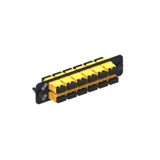 BIM objects - Free download! Adapter Panel, Black, 1000-Type, with 12 ...