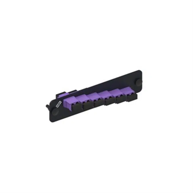 BIM objects - Free download! Adapter Panel, Black, 1000-Type, with 6 ...