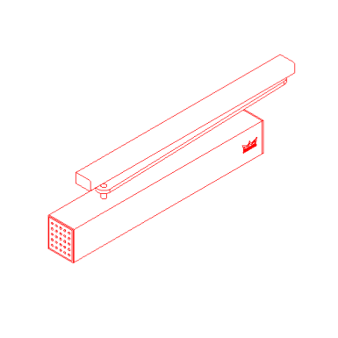 BIM objects Free download! Door Closer TS 93 BIMobject