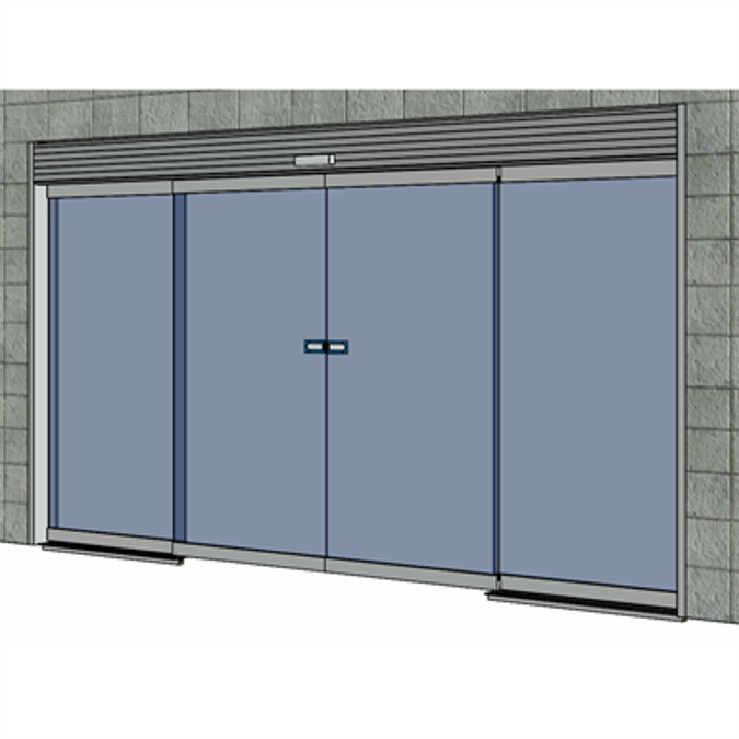 BIM nesneleri Ücretsiz indirin! Automatic Sliding Door, EL301