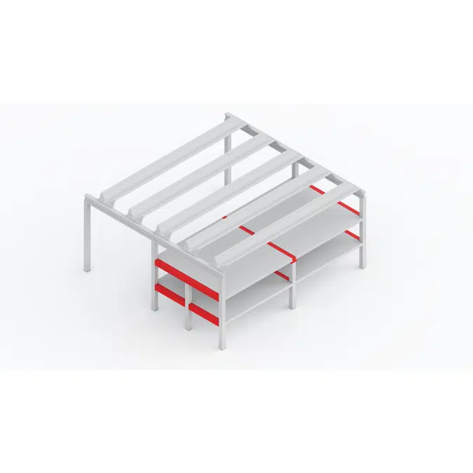 Precast prestressed beam: rectangular, inverted T-beam and L-beam