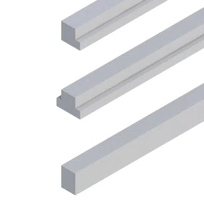 Precast prestressed beam: rectangular, inverted T-beam and L-beam图像