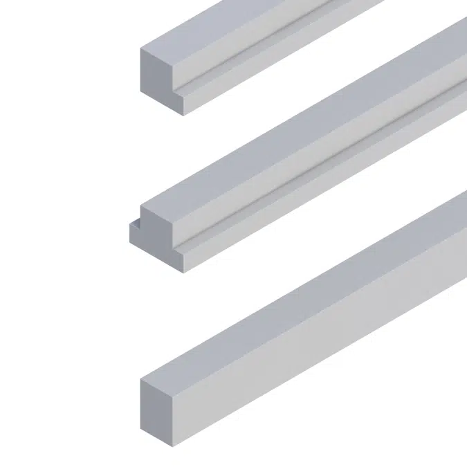 Precast prestressed beam: rectangular, inverted T-beam and L-beam