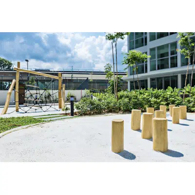 Image for Sitting Pole Playground Equipment NRO209