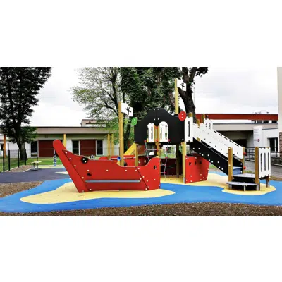 Image for Pirate Ship Playground Equipment PCM103231