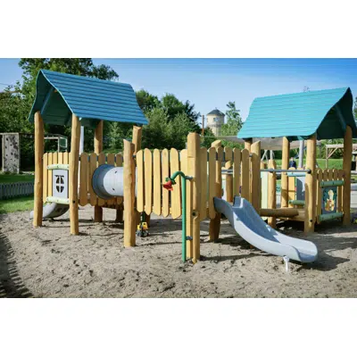 Image for Little Turtle's Town Playground Equipment NRO4001