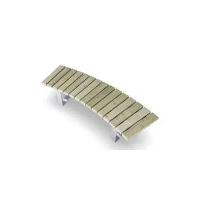Image for Rumba Bench, Curved, 30 degrees PAR1003
