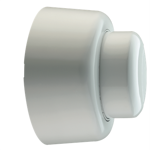 flush pneumatic button - raised buttons - surface mounted