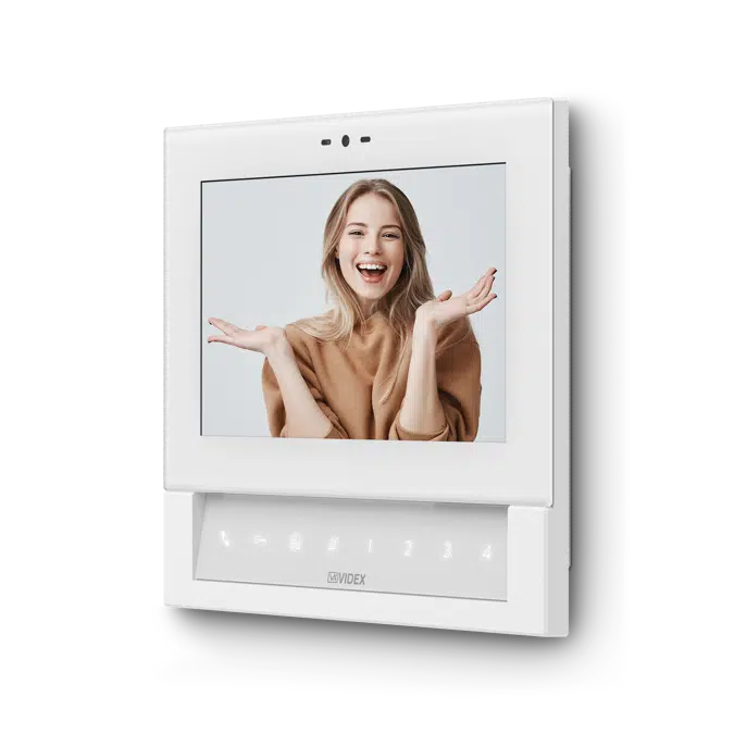 KL7VXIP 7” Connected video intercom, hands-free full-duplex audio speaker for IPure System