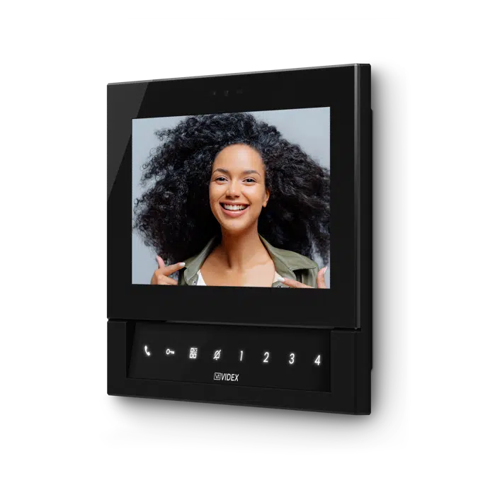 KL7VXIP 7” Connected video intercom, hands-free full-duplex audio speaker for IPure System