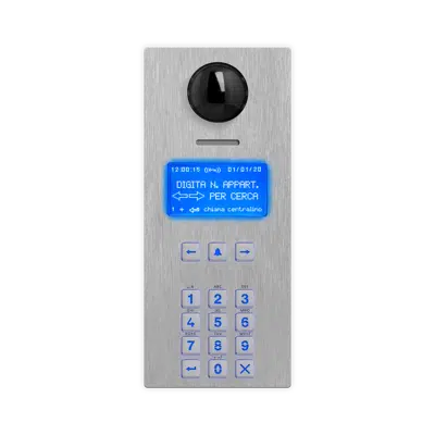 画像 4514RV Vandal resistant digital audio/video panel with electronic address book for IPure system