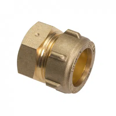 Image for Conex Compression Female Straight Connector for Pillar Taps (short thread)