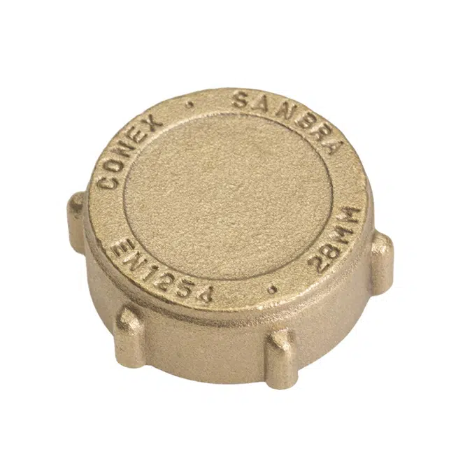 BIM objects - Free download! Conex Compression Blank Capnut | BIMobject
