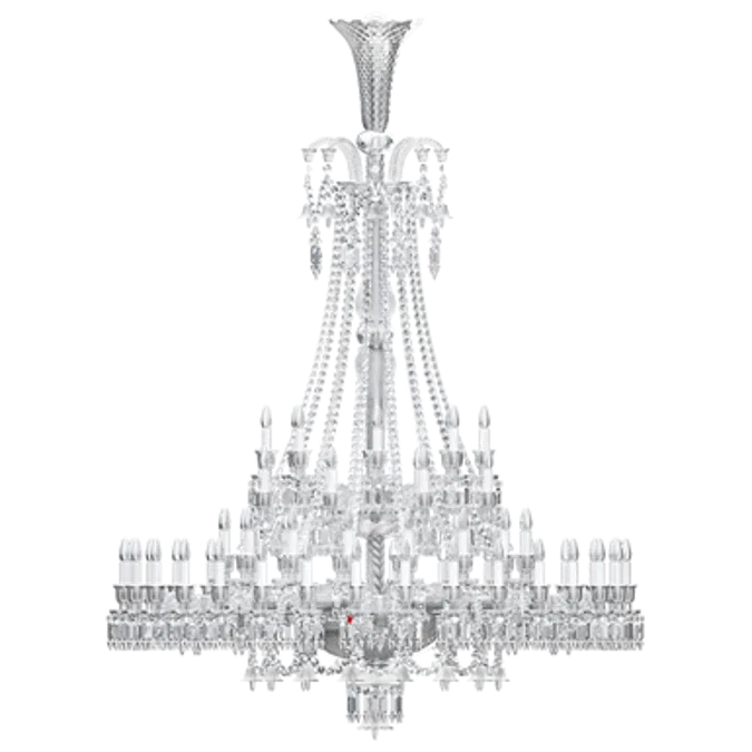 Lustre Zénith cristal clair 64L