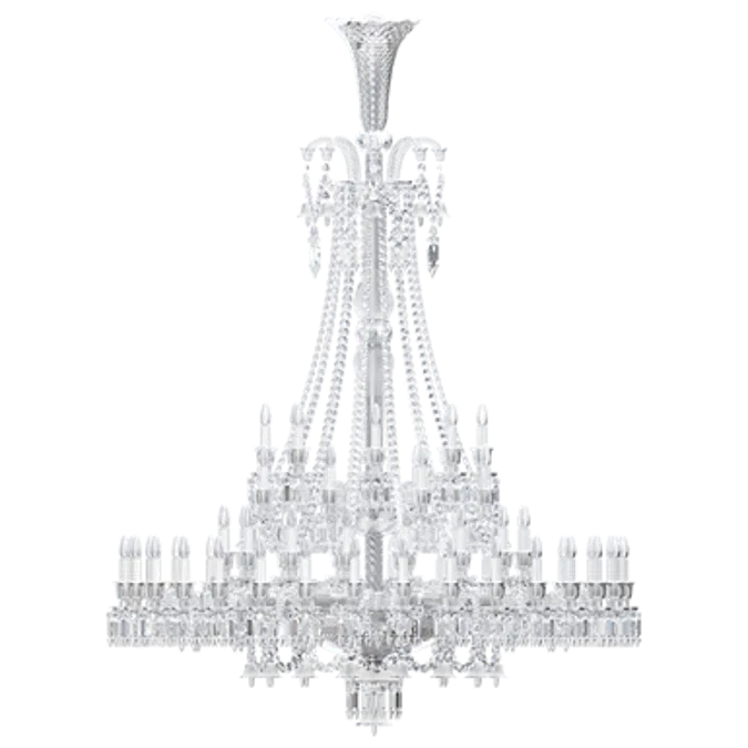 Lustre Zénith cristal clair 64L