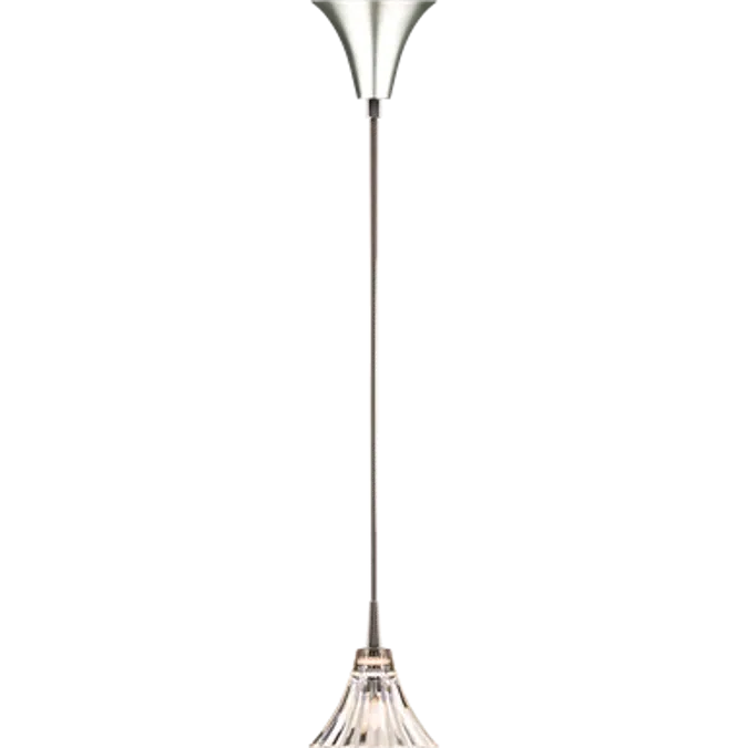 Suspension Mille Nuits petit modèle cristal clair