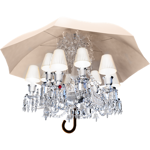 marie coquine chandelier 12l white lampshade