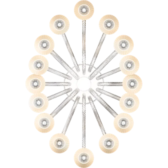 Ellipse Chandelier 16L