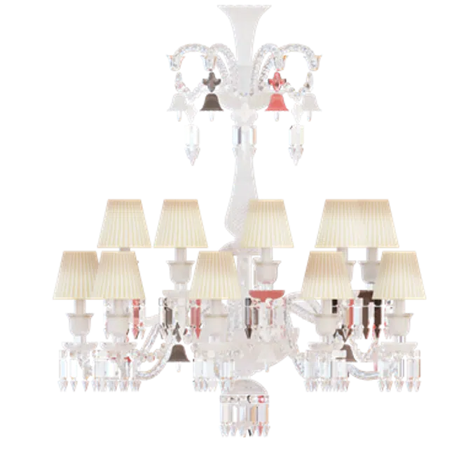 Zénith Flou Chandelier Ceiling 18L