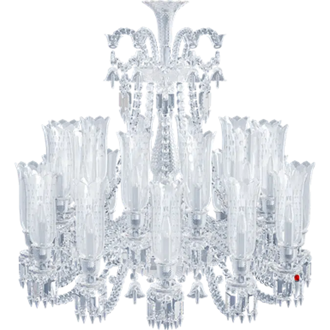 Zénith Chandelier Ceiling 24L avec Huricanes