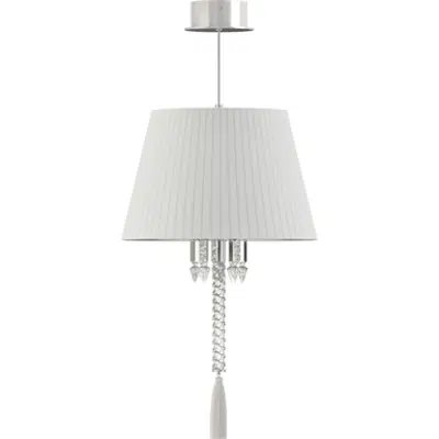Image for Torch Ceiling Unit White lampshade