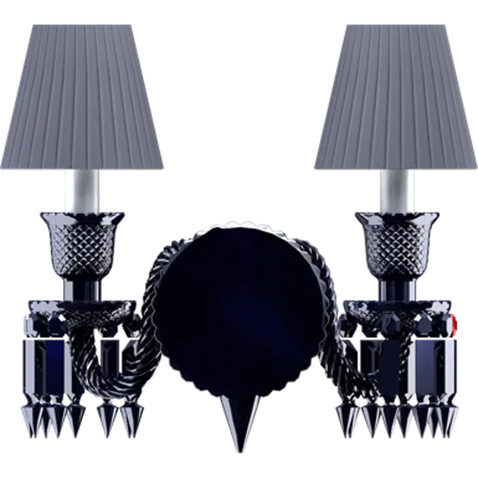 Zenith Wall Unit 2L Black Crystal