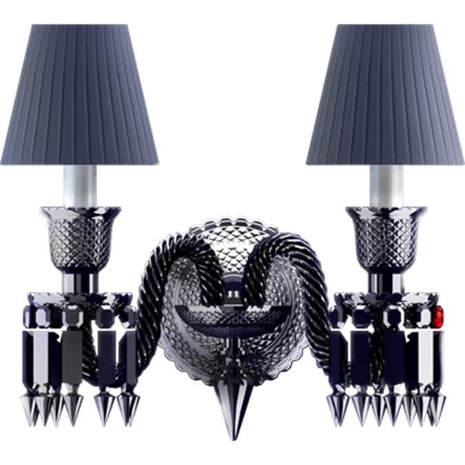 Zenith Wall Unit 2L Black Crystal