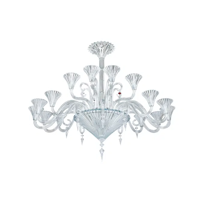 Mille Nuits Chandelier 18L Oval shape