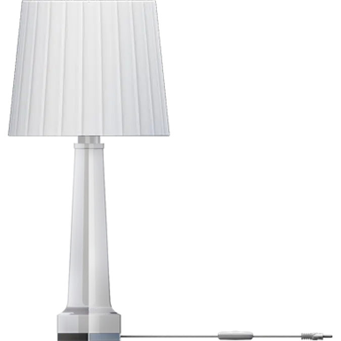 Krysta Lamp Pleated Lampshade