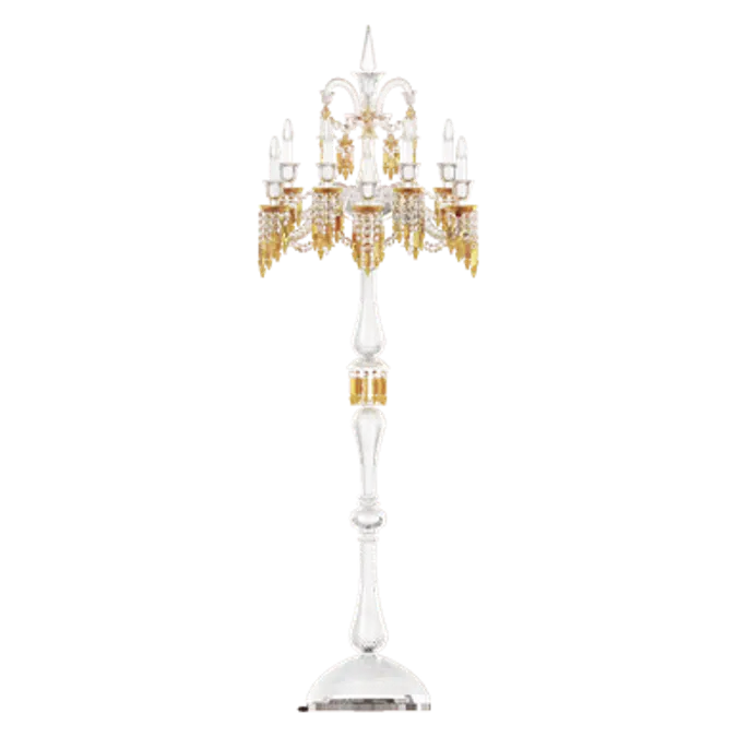 Zenith Charleston 12L floor Candelabra