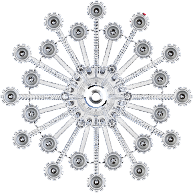 Zenith Chandelier 24L long