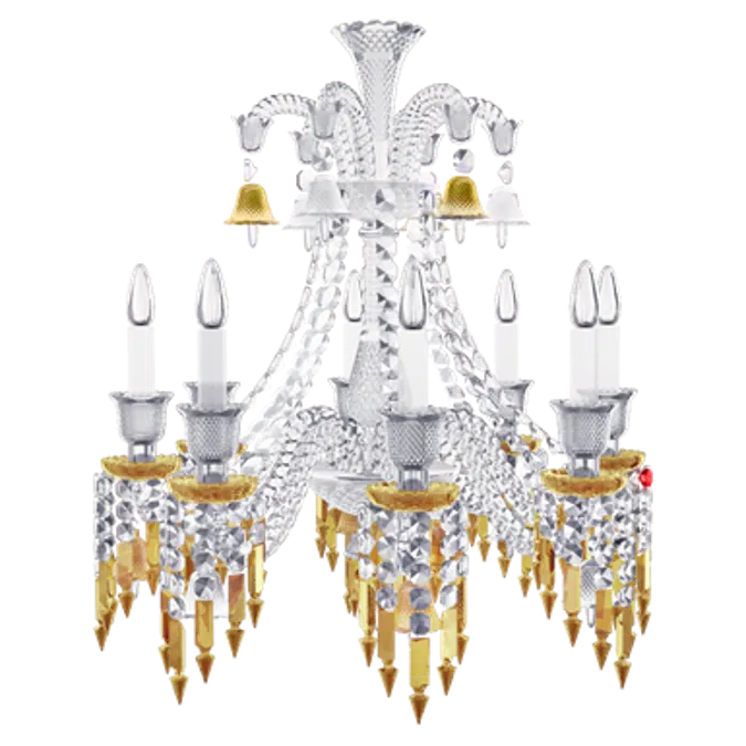 Zenith Charleston Chandelier 8L