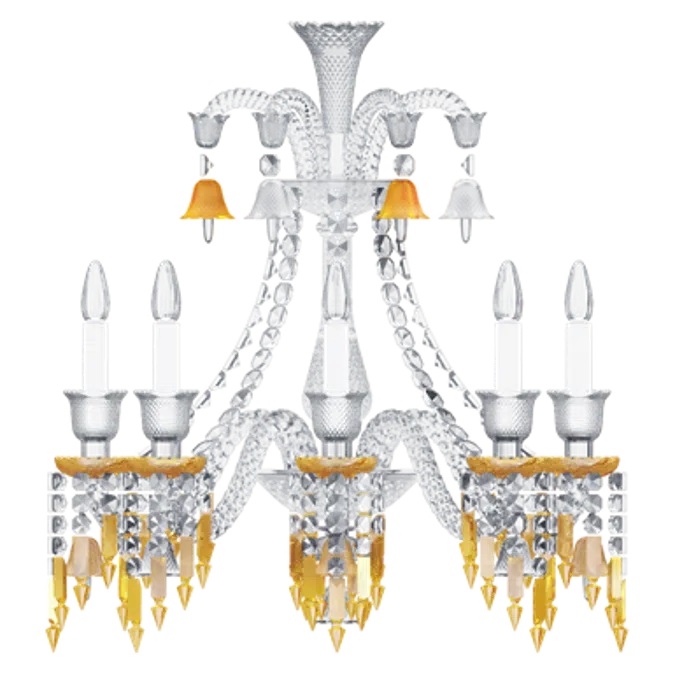 Zenith Charleston Chandelier 8L