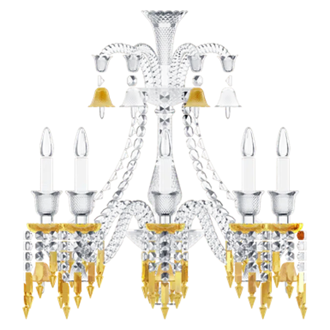 Zenith Charleston Chandelier 8L