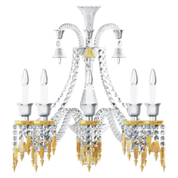 Zenith Charleston Chandelier 8L