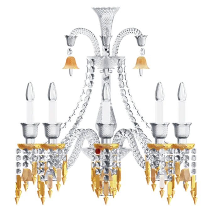 Zenith Charleston Chandelier 8L