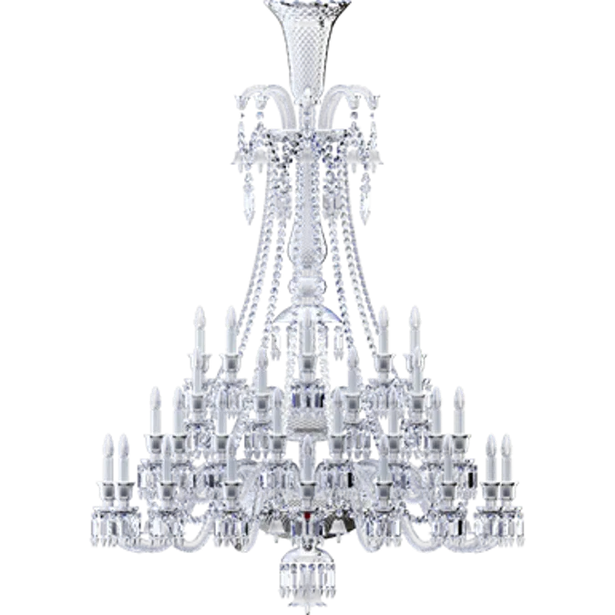 Lustre Zénith cristal clair 48L