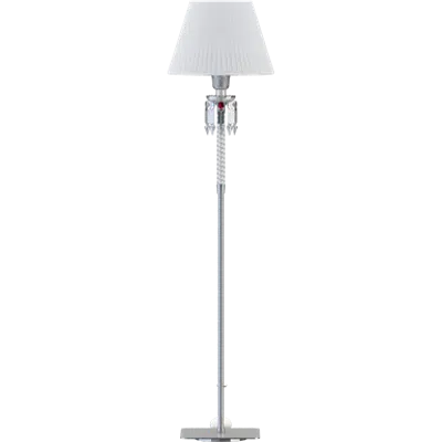 Image for Torch Small Floor Lamp White lampshade