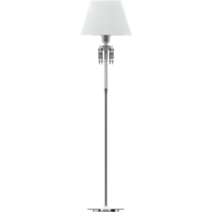 Torch Small Floor Lamp White lampshade