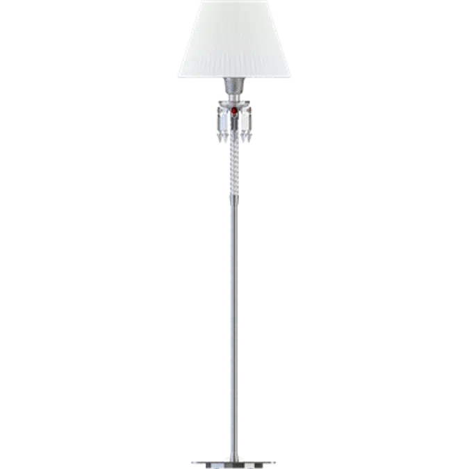 Torch Small Floor Lamp White lampshade