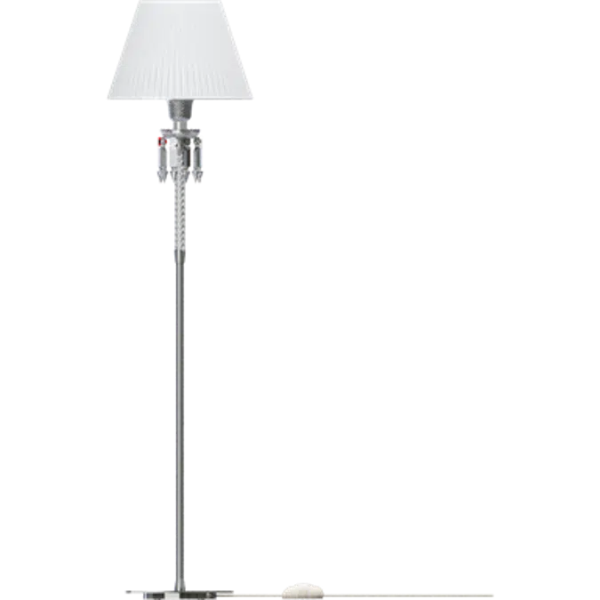 Torch Small Floor Lamp White lampshade