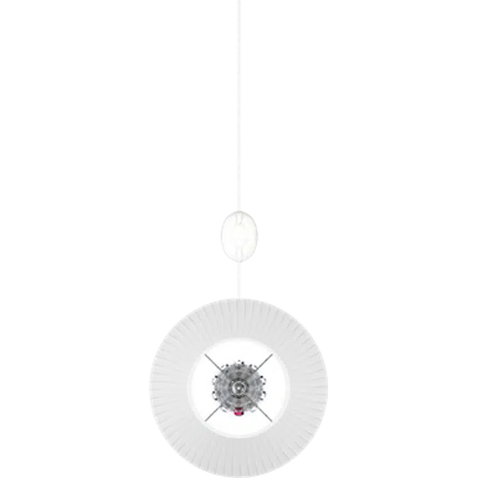 Torch Small Floor Lamp White lampshade