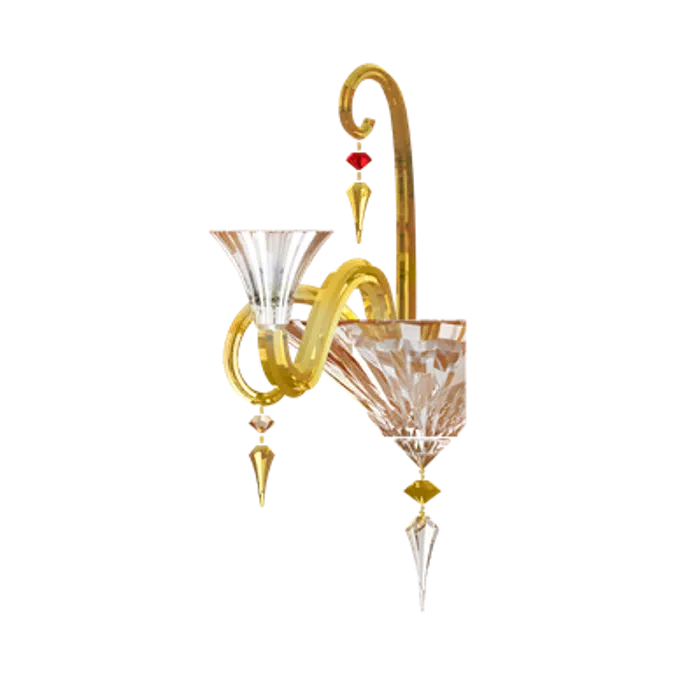 Mille Nuits Gold Mille Nuits 2L Gold Wall Unit